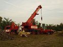 LKW faehrt in den Rhein Langel Hitdorf Faehre P256